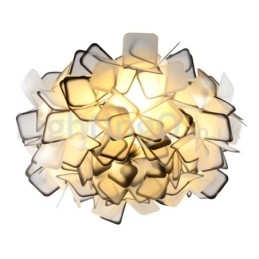 Modern Light Source Three Color Switching Flush Mount Ceiling Lights