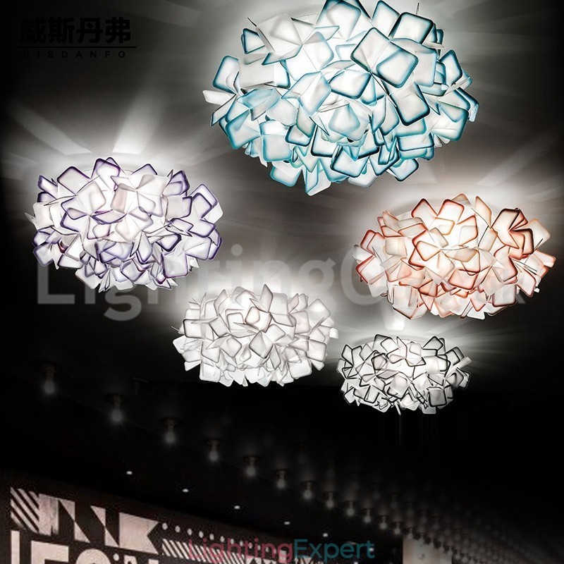 Modern Light Source Three Color Switching Flush Mount Ceiling Lights