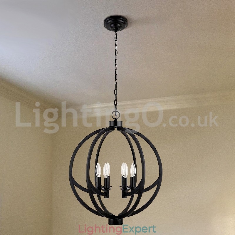 Retro Ball Pendant Light