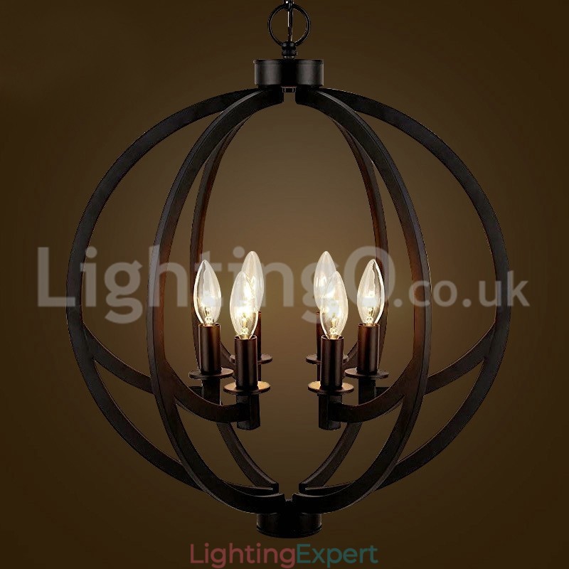 Retro Ball Pendant Light