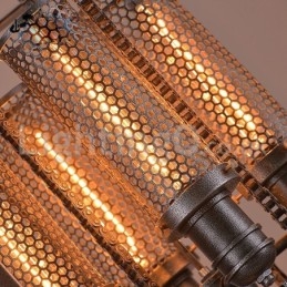 Retro Iron Gear Pendant Light Cafe