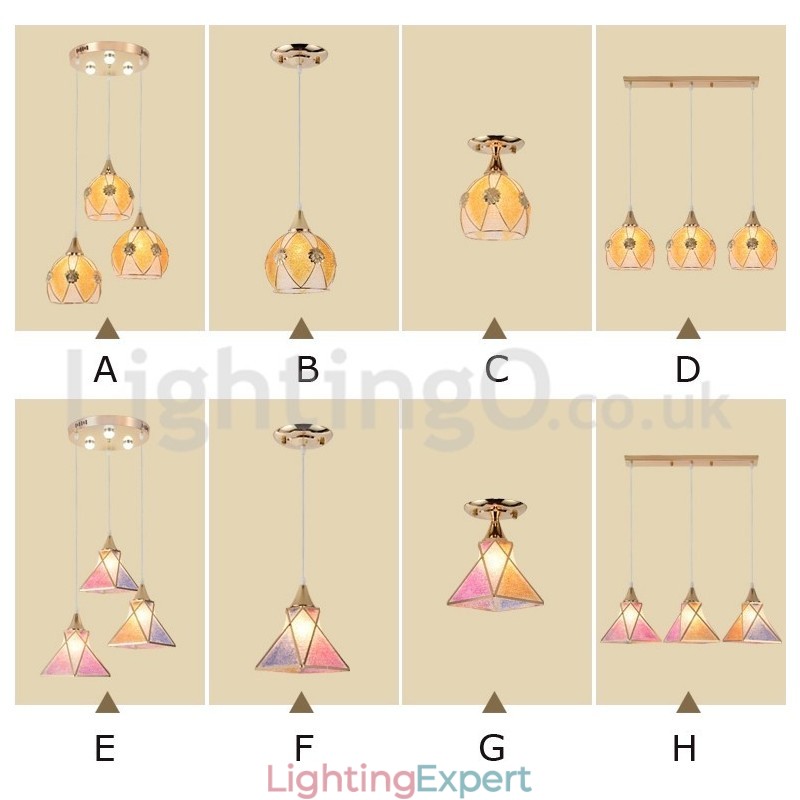 Cheap 1 Light 3 Lights Modern Pendant Light