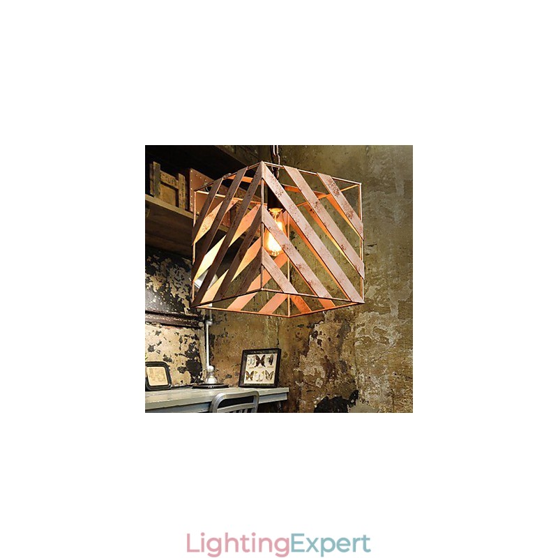 Retro Iron Lamp Modern Minimalist Industrial Style Chandelier