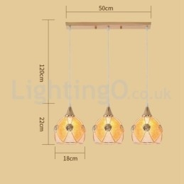 Cheap 1 Light 3 Lights Modern Pendant Light