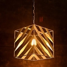 Retro Iron Lamp Modern Minimalist Industrial Style Chandelier