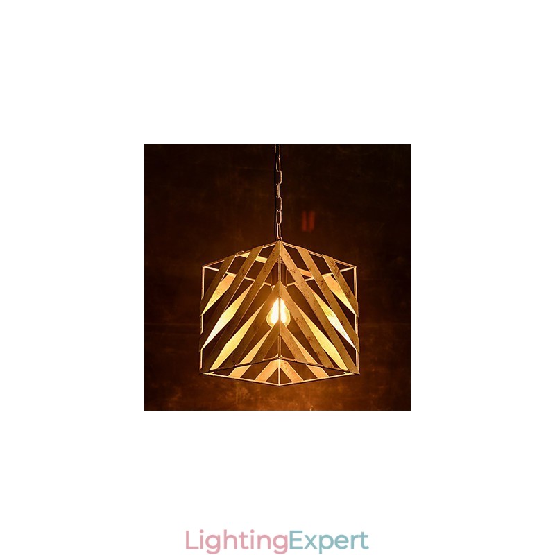 Retro Iron Lamp Modern Minimalist Industrial Style Chandelier
