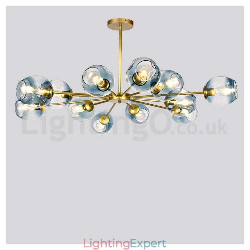 Nordic Postmodern Molecular Chandelier Magic Bean Chandelier Cafe