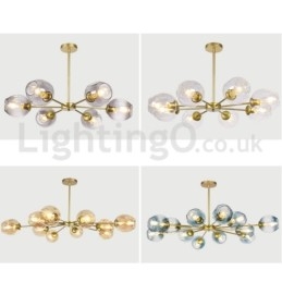 Nordic Postmodern Molecular Chandelier Magic Bean Chandelier Cafe