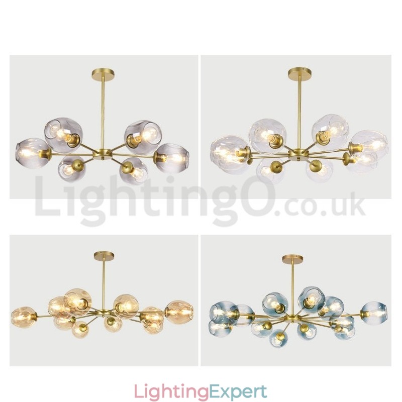 Nordic Postmodern Molecular Chandelier Magic Bean Chandelier Cafe