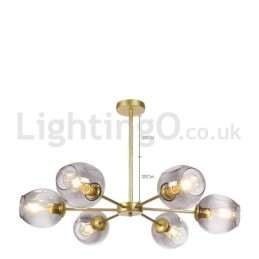 Nordic Postmodern Molecular Chandelier Magic Bean Chandelier Cafe