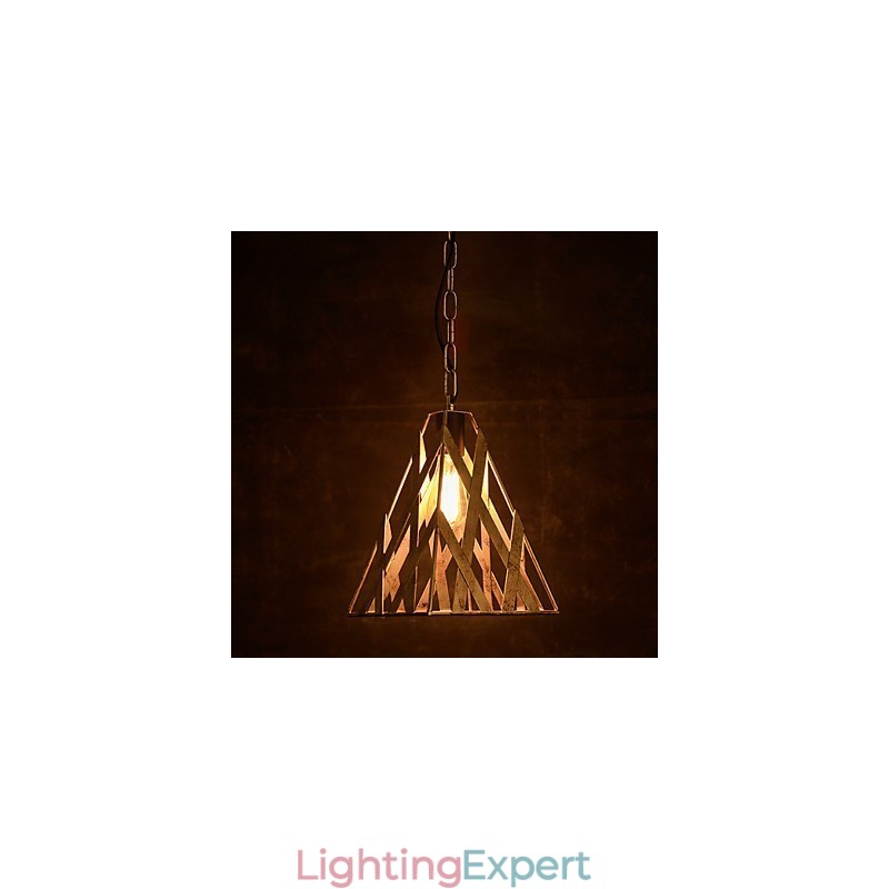 Retro Iron Lamp Modern Minimalist Industrial Style Chandelier