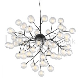 Nordic Postmodern Molecular Bubble Chandelier Glass Chandelier