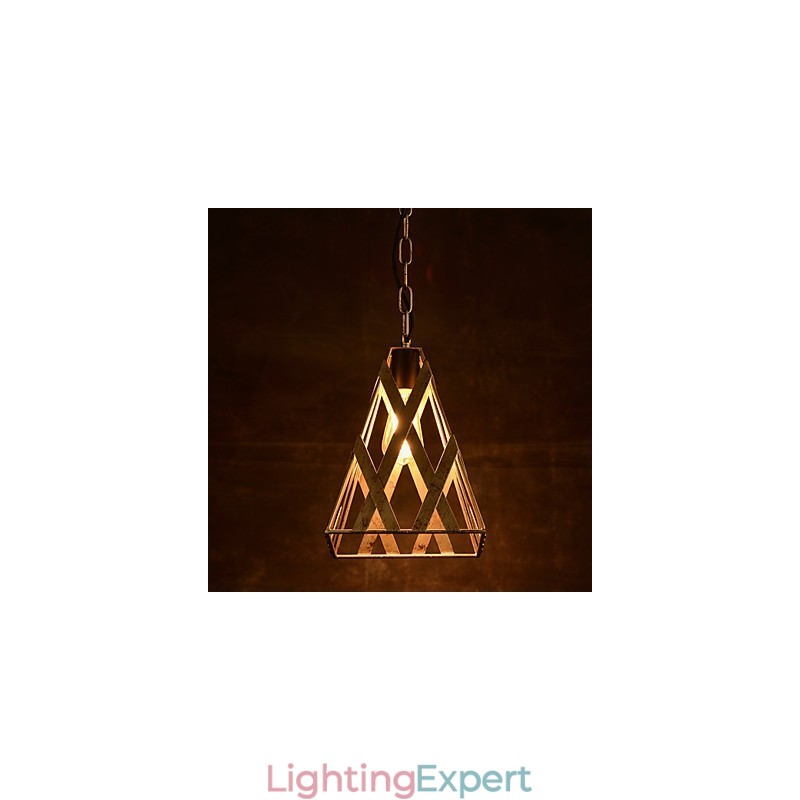 Retro Iron Lamp Modern Minimalist Industrial Style Chandelier