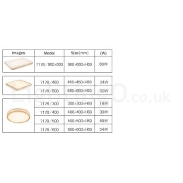 Ultra thin Round Square Rectangle Wood Ceiling Lamp Solid Wood Acrylic Shade Ceiling Lamp Nordic Style