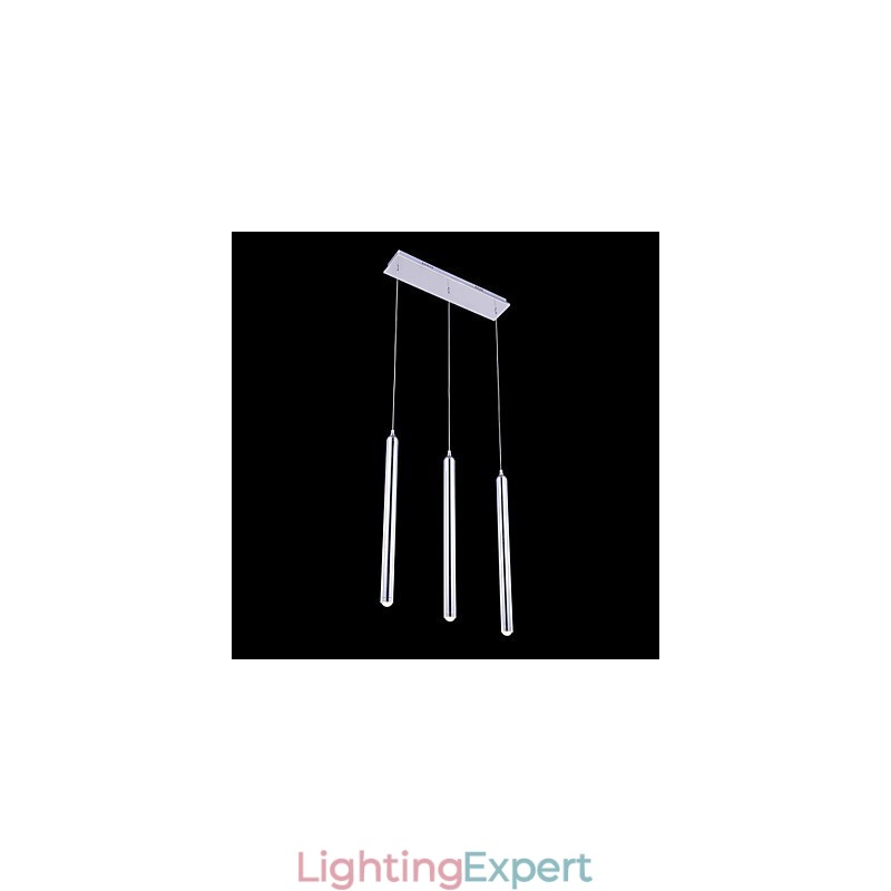 Chandelier Modern Contemporary Metal 3 Light Pendant Light