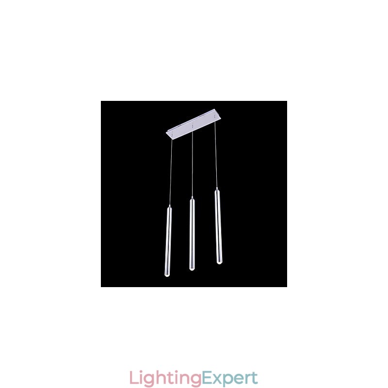 Chandelier Modern Contemporary Metal 3 Light Pendant Light