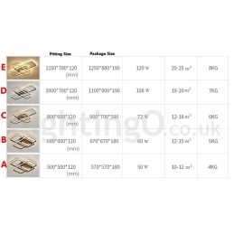 Modern Comtemporary Alumilium Painting Ceiling Light Flush Mount Light with Remoter Dimmer Also Can Be Used As Wall Light