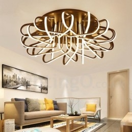 Bird's Nest Dimmable Modern Comtemporary Alumilium Flush Mount Ceiling Light Also Can Be Used As Wall Light