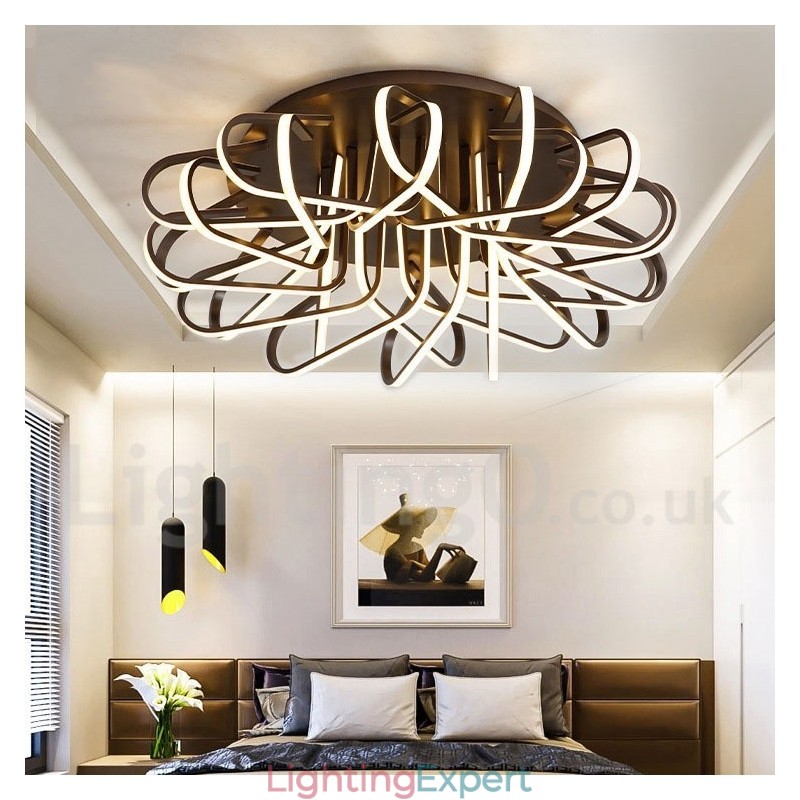 Bird's Nest Dimmable Modern Comtemporary Alumilium Flush Mount Ceiling Light Also Can Be Used As Wall Light