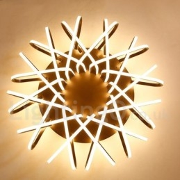 Bird's Nest Dimmable Modern Comtemporary Alumilium Flush Mount Ceiling Light Also Can Be Used As Wall Light