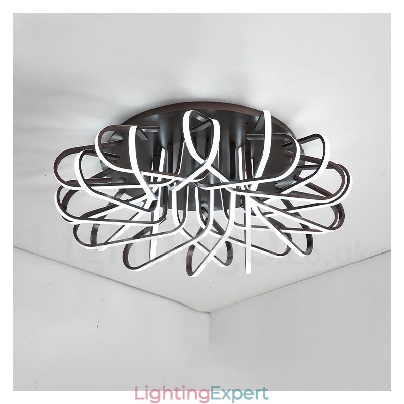 Bird's Nest Dimmable Modern Comtemporary Alumilium Flush Mount Ceiling Light Also Can Be Used As Wall Light