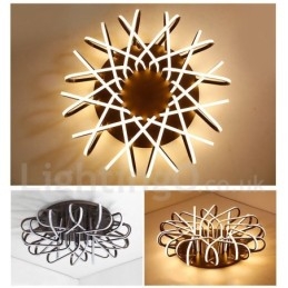Bird's Nest Dimmable Modern Comtemporary Alumilium Flush Mount Ceiling Light Also Can Be Used As Wall Light