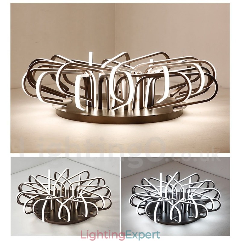 Bird's Nest Dimmable Modern Comtemporary Alumilium Flush Mount Ceiling Light Also Can Be Used As Wall Light