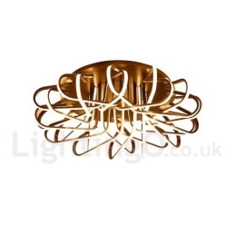 Bird's Nest Dimmable Modern Comtemporary Alumilium Flush Mount Ceiling Light Also Can Be Used As Wall Light