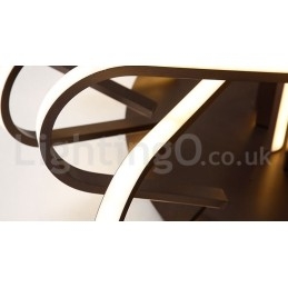Bird's Nest Dimmable Modern Comtemporary Alumilium Flush Mount Ceiling Light Also Can Be Used As Wall Light