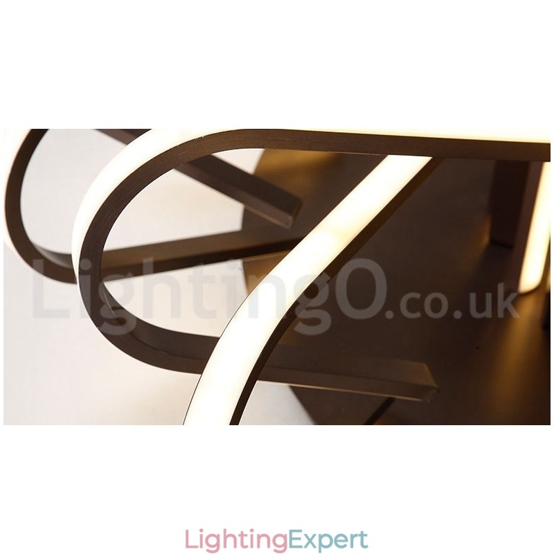 Bird's Nest Dimmable Modern Comtemporary Alumilium Flush Mount Ceiling Light Also Can Be Used As Wall Light