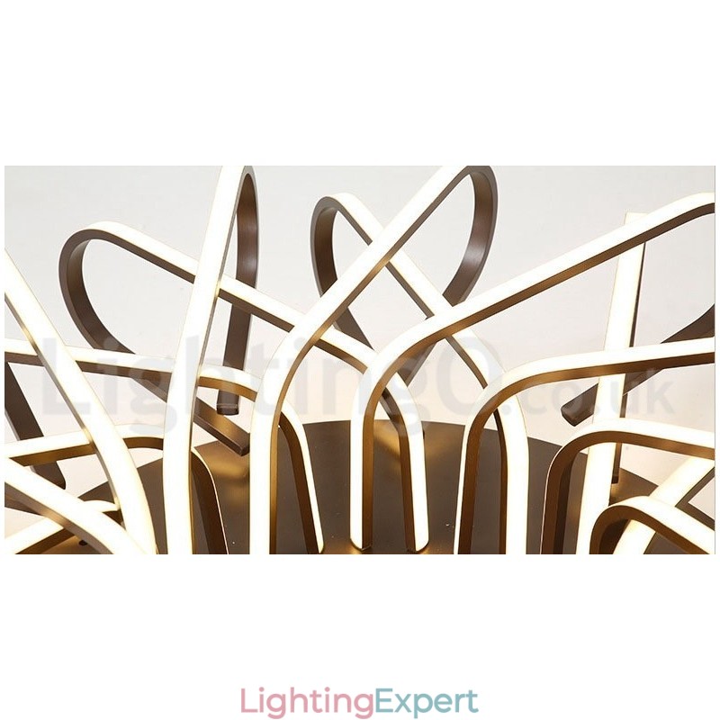 Bird's Nest Dimmable Modern Comtemporary Alumilium Flush Mount Ceiling Light Also Can Be Used As Wall Light