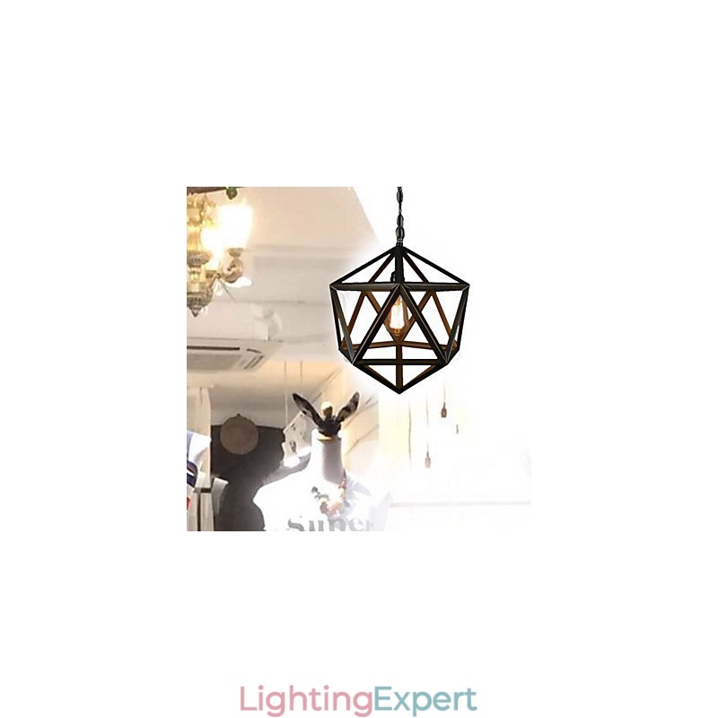 Rustic Lodge Vintage Metal Chandelier