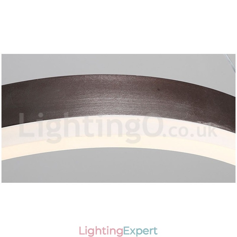 Dimmable Linear Pendant Light with Remote Control Modern Design