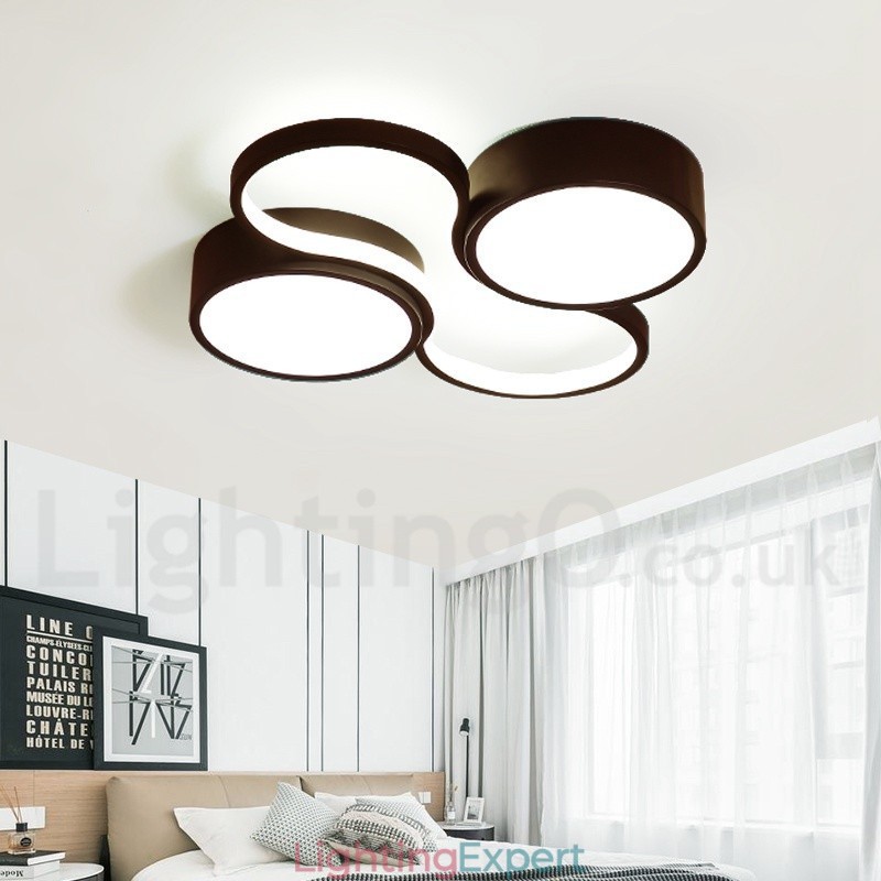 Dimmable Modern Comtemporary Alumilium Ceiling Light Flush Mount Lamp for Living Room Bed Room Also Can Be Used As Wall Light