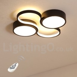 Dimmable Modern Comtemporary Alumilium Ceiling Light Flush Mount Lamp for Living Room Bed Room Also Can Be Used As Wall Light