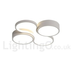 Dimmable Modern Comtemporary Alumilium Ceiling Light Flush Mount Lamp for Living Room Bed Room Also Can Be Used As Wall Light