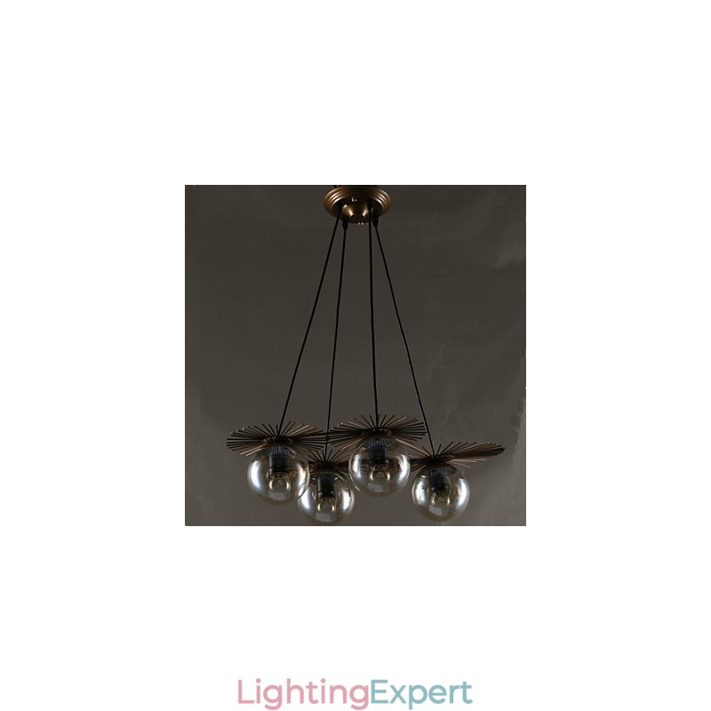 Art glass Ball Round Beanstalk Chandelier