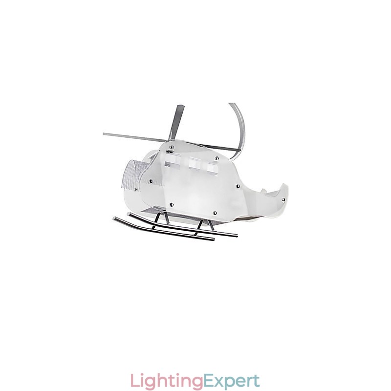 Simple Children lamp Cartoon Glass Helicopter lamp