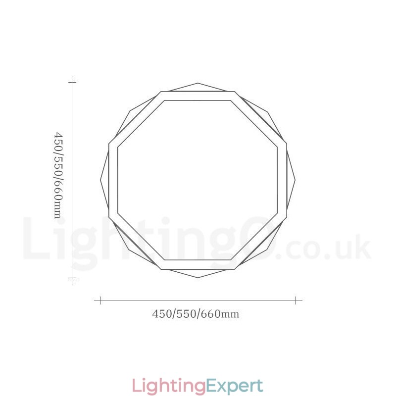 Dimmable Wood Ceiling Light with Acrylic Shade Ceiling Lamp Nordic Style