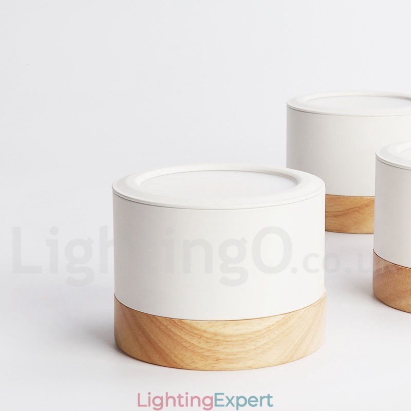 Wood Modern Design Mini Ceiling Light with Acrylic Shade Special for Also Can be Used as Wall Light