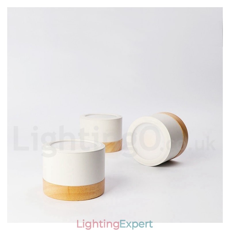 Wood Modern Design Mini Ceiling Light with Acrylic Shade Special for Also Can be Used as Wall Light