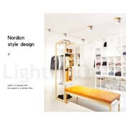 Wood Modern Design Mini Ceiling Light with Acrylic Shade Special for Also Can be Used as Wall Light
