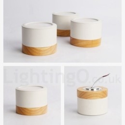 Wood Modern Design Mini Ceiling Light with Acrylic Shade Special for Also Can be Used as Wall Light