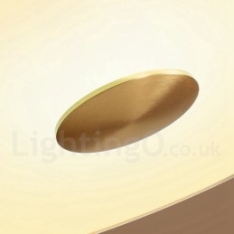 Retro Vintage Flush Mount Ceiling Light with Glass Shade