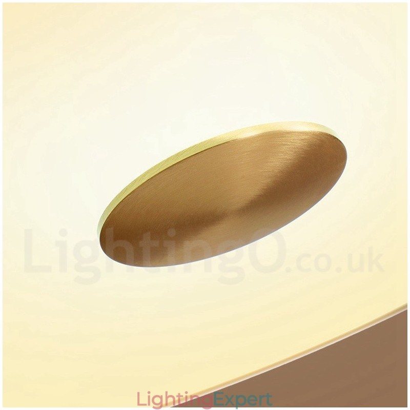 Retro Vintage Flush Mount Ceiling Light with Glass Shade