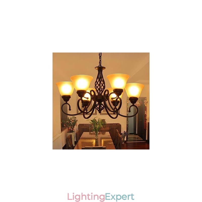Rustic Lodge Vintage Retro Metal Chandelier Kids