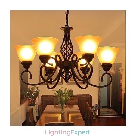 Rustic Lodge Vintage Retro Metal Chandelier Kids