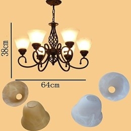Rustic Lodge Vintage Retro Metal Chandelier Kids
