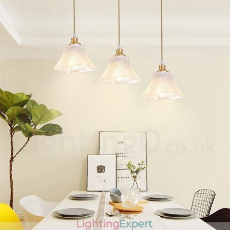 Pure Brass Rustic Lodge Nordic Style Pendant Light with Glass Shade Pure Brass Rustic Lodge Nordic Style Pendant Light with Glass Shade