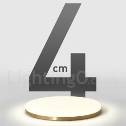 Brass Ultra Thin Round Dimmable Modern Contemporary Nordic Style Flush Mount Ceiling Lights with Acrylic Shade Also Can Be Used As Wall Light